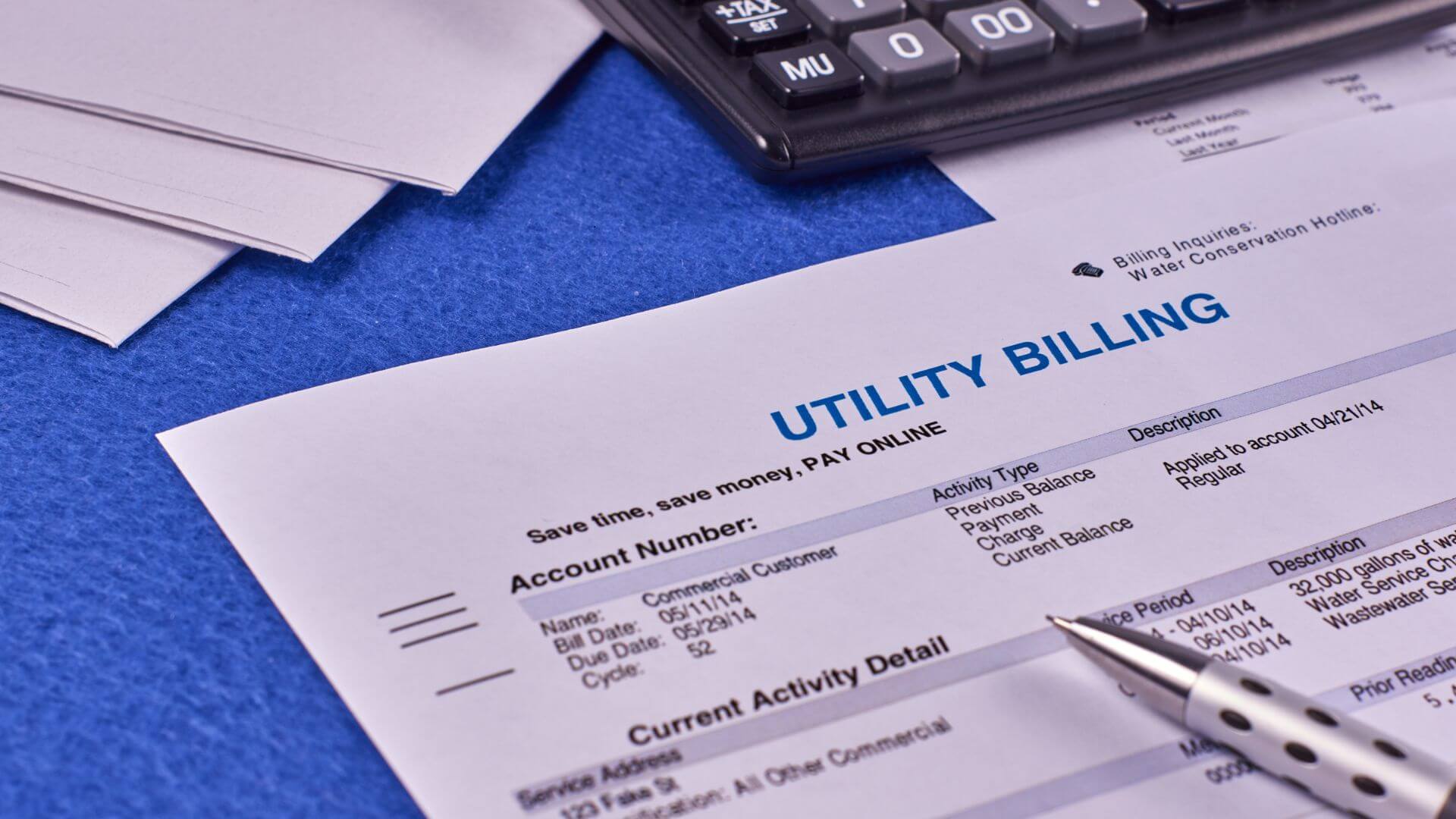 utility bills 